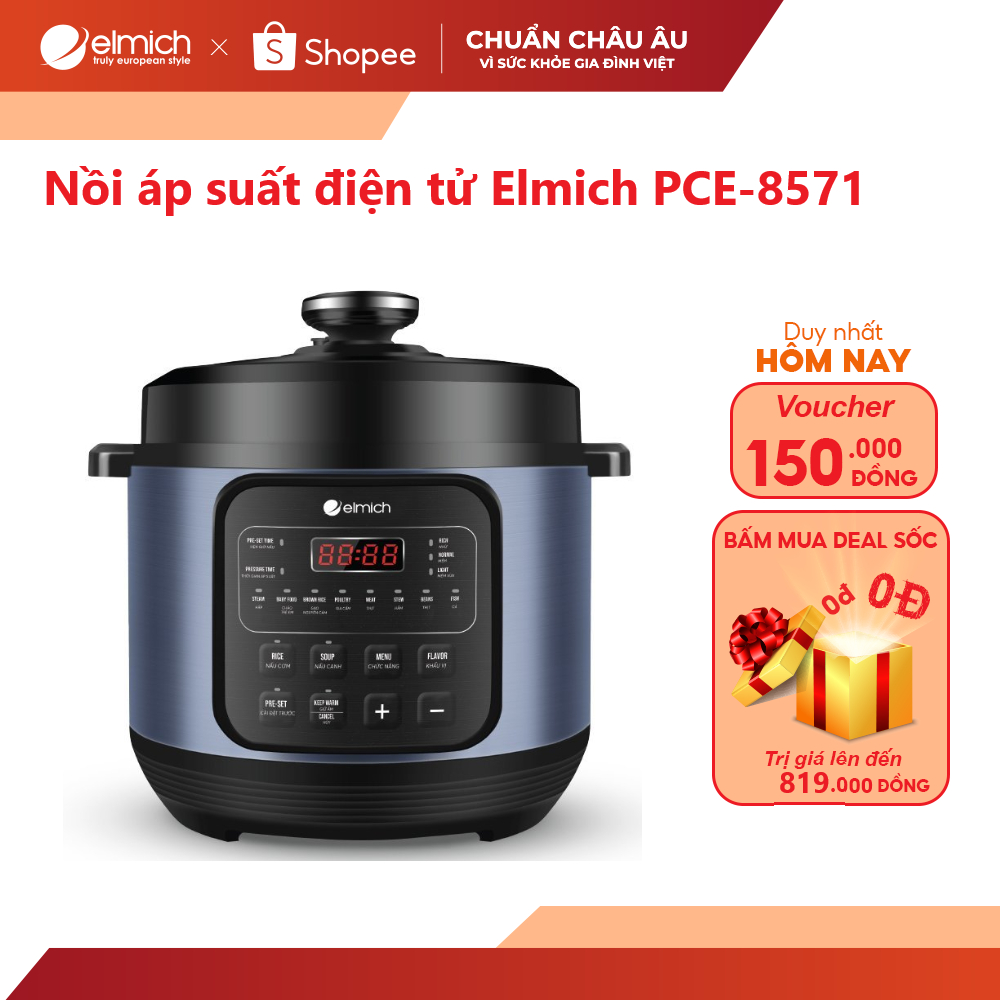 Nồi áp suất điện tử Elmich PCE-4028571
