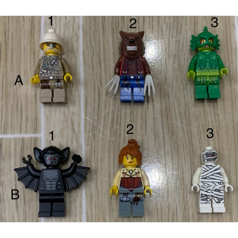 lego minifigures nhân vật monster fighters hàng chính hãng