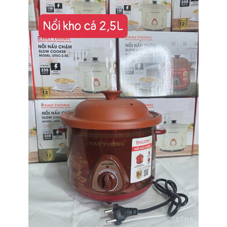 ✔️Nồi Kho Cá Chậm 2,5L ĐẠT TƯỜNG- Lòng Đất Nung