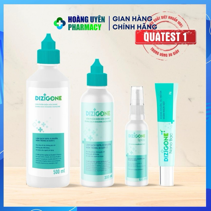Dung dịch xịt kháng khuẩn Dizigone Baby HOCL
