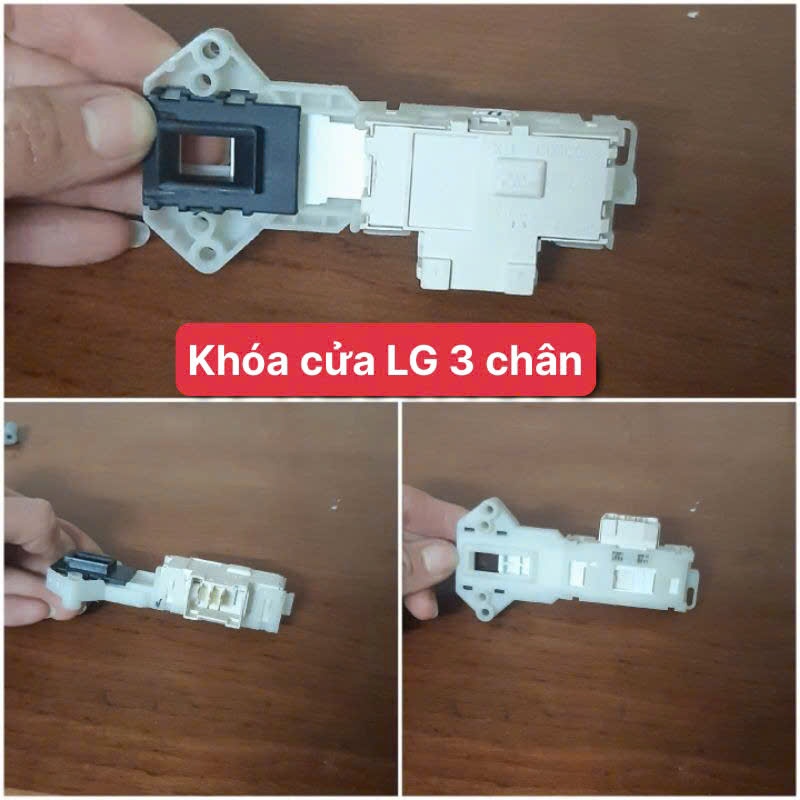 Công Tắc Khóa Cửa Máy Giặt LG 3 Chân