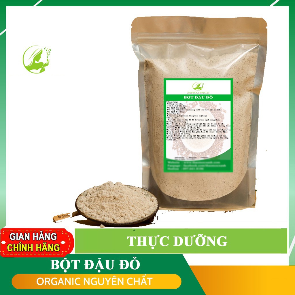 Bột đậu đỏ thực dưỡng Thảo Mộc Xanh