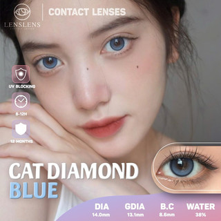 Lens Mắt Kính Áp Tròng Cat Diamond Blue 14.0mm