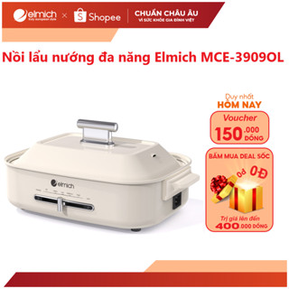 [Mã ELBSJBP03 giảm 12% đơn 500K] Nồi lẩu nướng đa năng Elmich MCE-3909OL