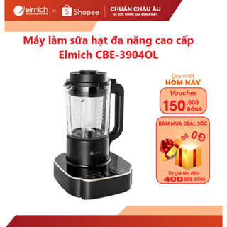 [Mã ELBSJBP03 giảm 12% đơn 500K] Máy làm sữa hạt đa năng Elmich CBE-3904OL
