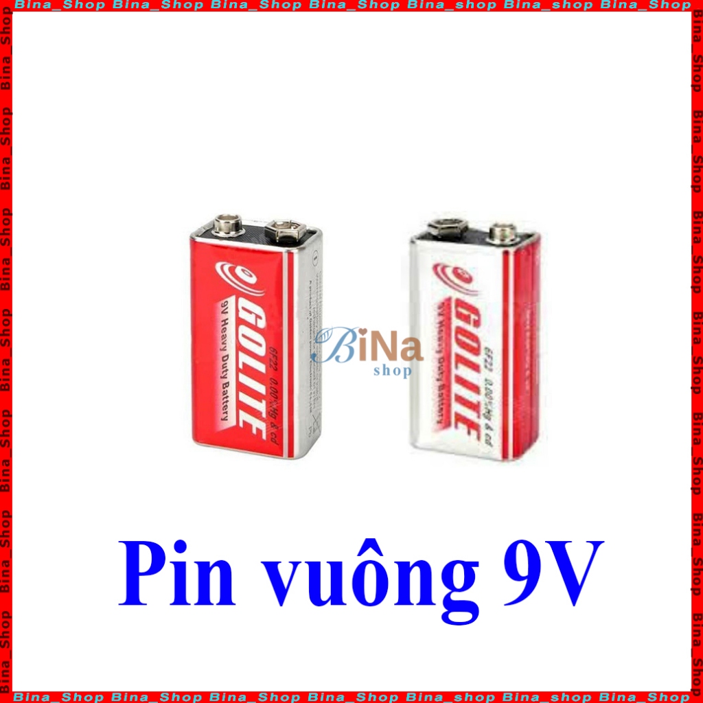 1 viên 9V Goltoe thông dụng