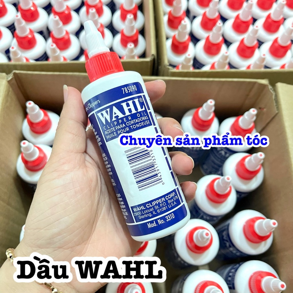 ✅ Dầu tra tông đơ WAHL 118ml