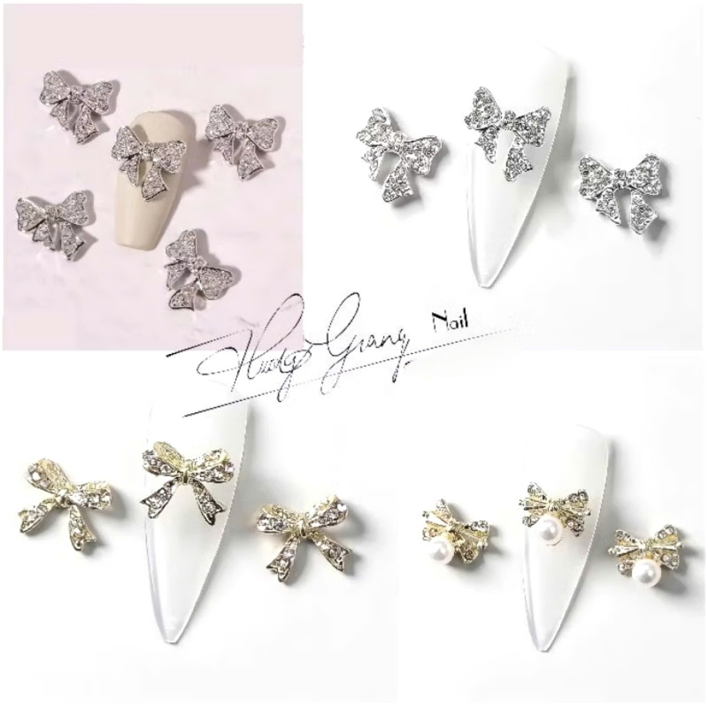 charm nail - charm đính móng- charm đá( nơ)