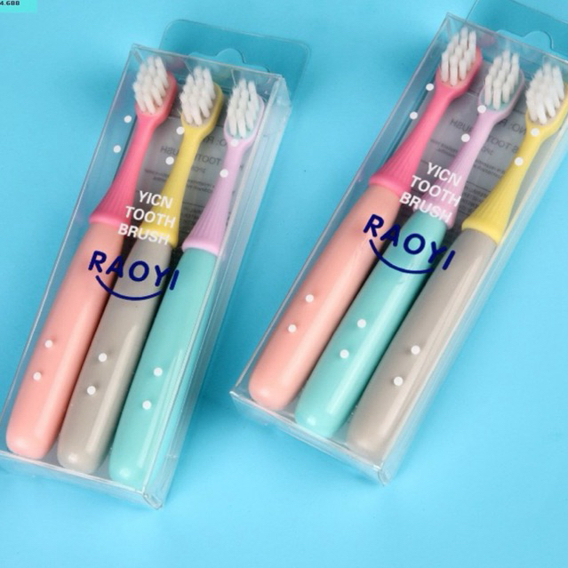 SET 3 BÀN CHẢI ĐÁNH RĂNG CHO BÉ