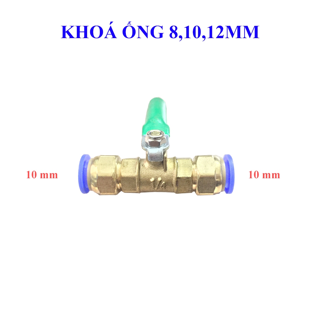 Khóa ống PU,PE 10mm
