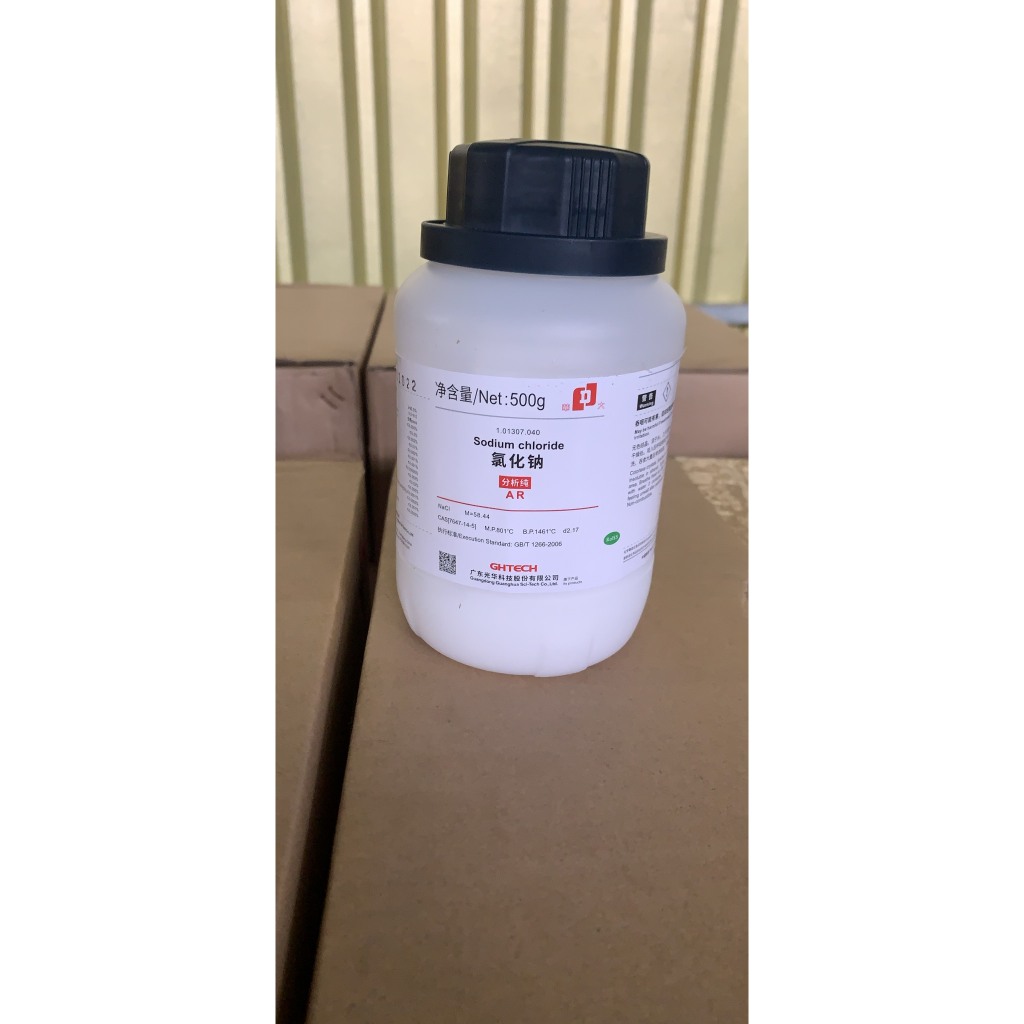 Lọ Muối Tinh Khiết hãng JHD_Sodium chloride - NaCl