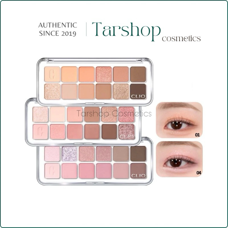 PHẤN MẮT CLIO PRO EYE PALETTE AIR