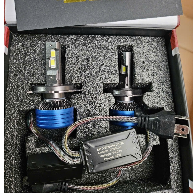 Đèn PHA Led V30S Tăng Sáng CHO Ô TÔ, XE MÁY, CÓ CÁC Chân H4, H11, H7, 9005,9006 H1 - BH 2 NĂM