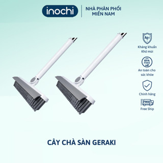 Cây chà sàn nhà tắm đa năng 2 trong 1, chổi cọ sàn và gạt nước – Geraki