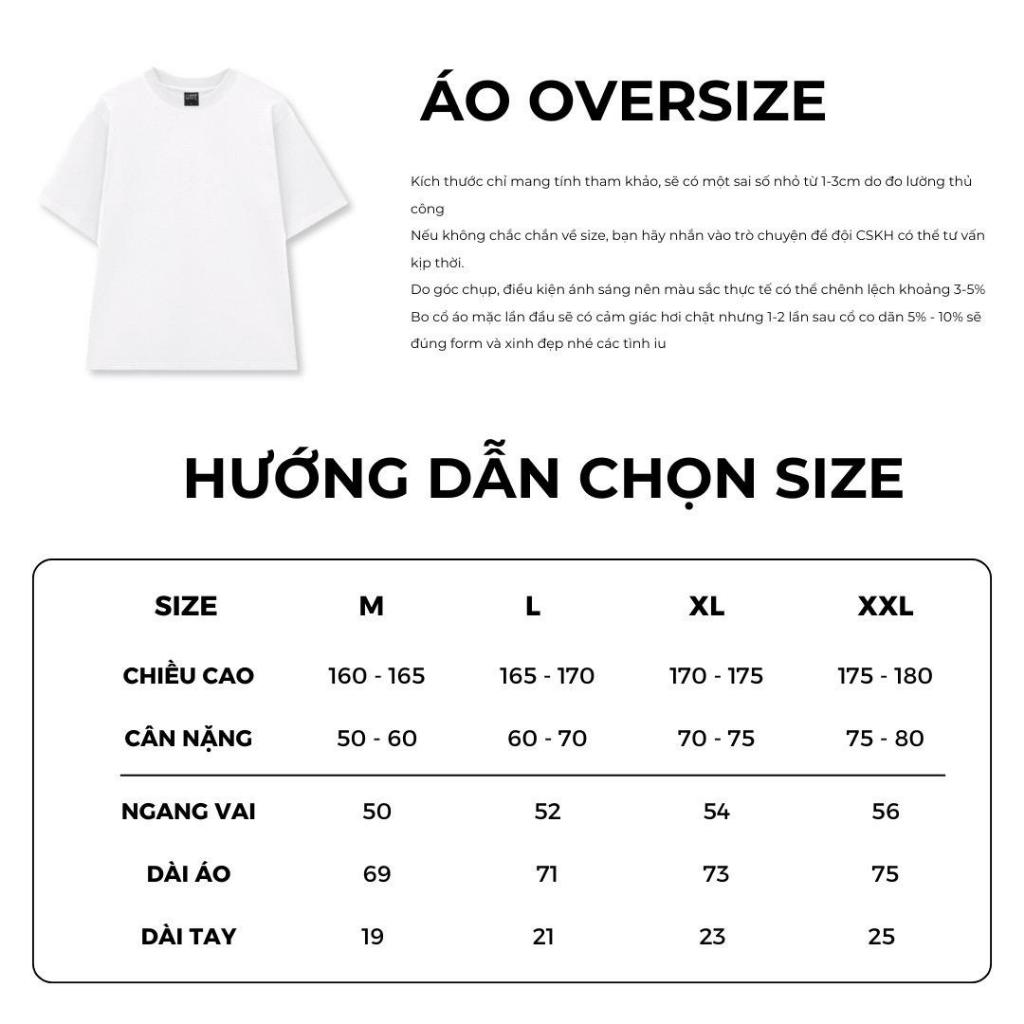 Áo Thun Trơn Gimme form Oversize - Premium Cotton Sợi Đôi - 250gsm - GMT37 | BigBuy360 - bigbuy360.vn