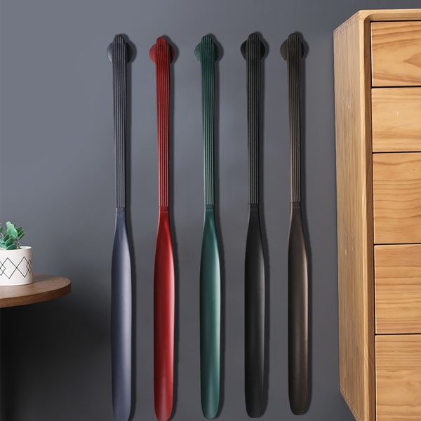 Đón Gót Giày cao ,Cây Xỏ Giày Shoe Horn, Cây Đón Gót nhựa chống đau lưng dài 70cm