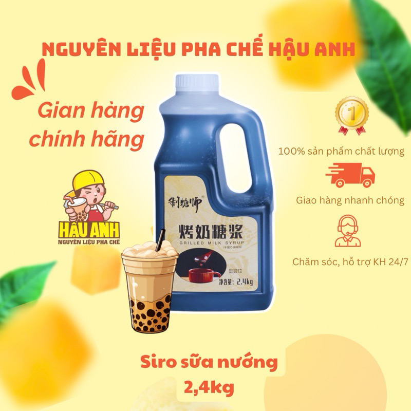 Siro sữa nướng