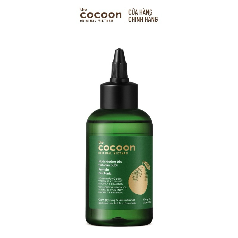 Nước dưỡng tóc tinh dầu bưởi Cocoon ngăn ngừa gãy rụng và hỗ trợ mọc tóc 140ml