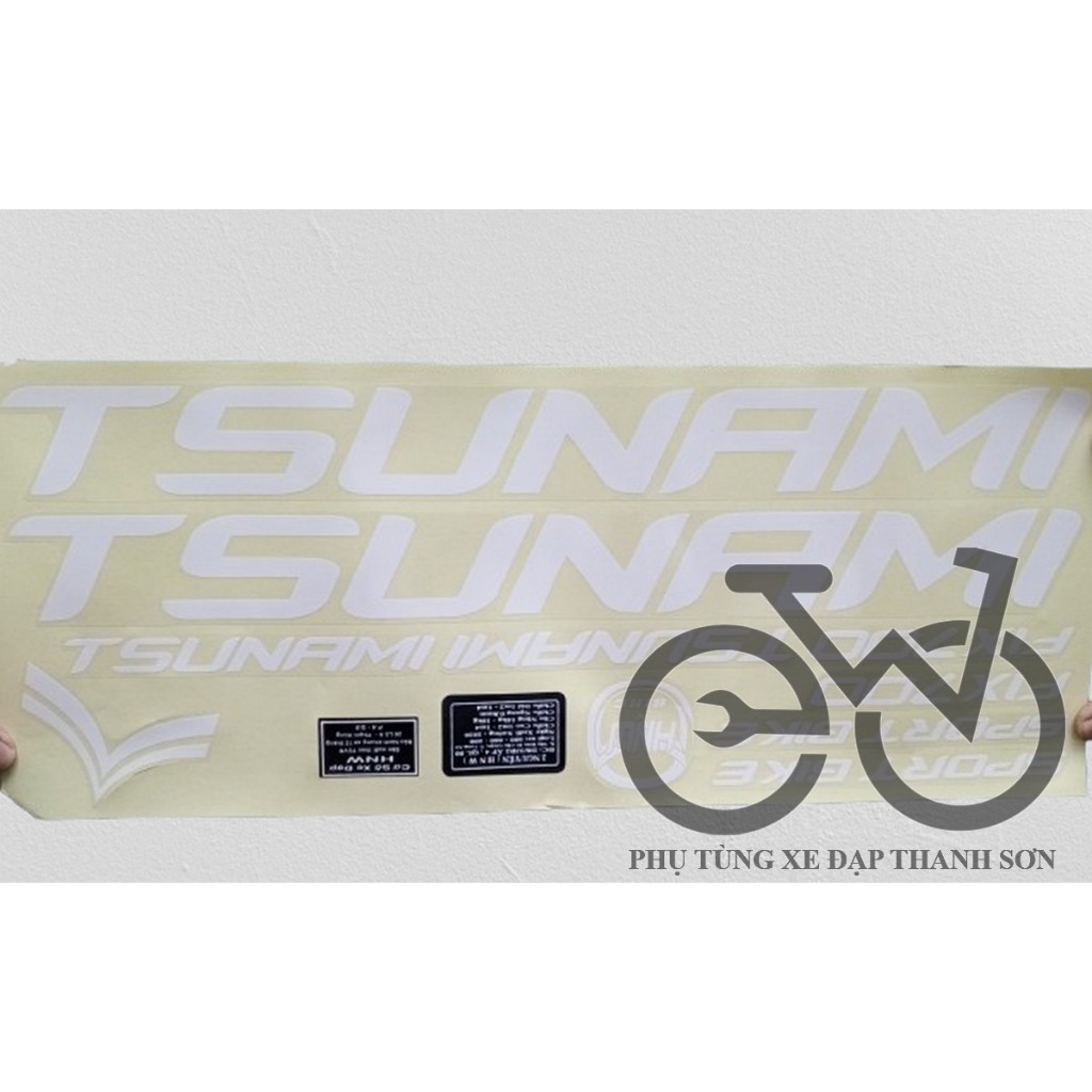 Tem Tsunami, tem xe đạp Fixed Gear