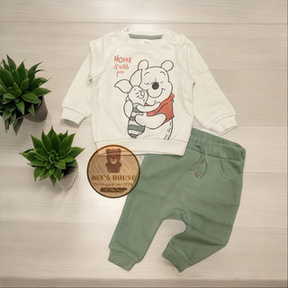 Bộ nỉ cho bé sơ sinh C&A sz 0/3M