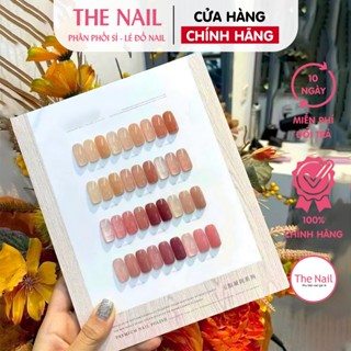 Set sơn gel thạch 12 màu tặng kèm bảng màu