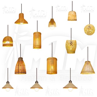  HOT Đèn Mây Tre Tí Hon, Nhỏ Nhỏ Xinh Xinh