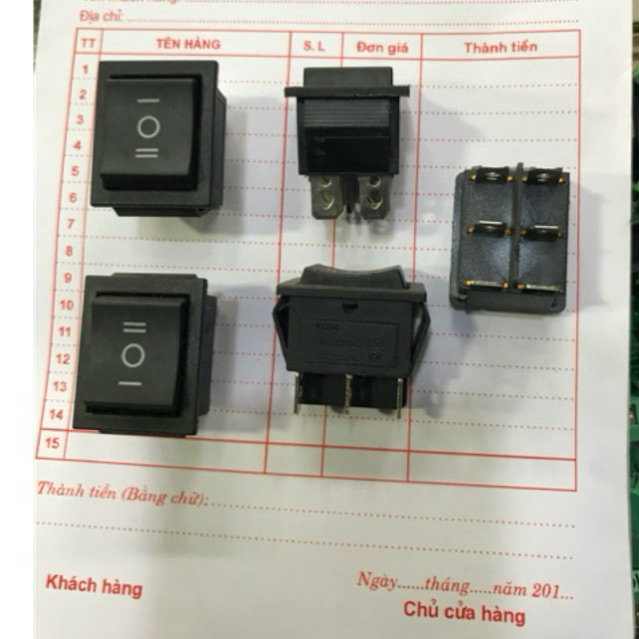 5 Công tắc 6 chân 3 nấc