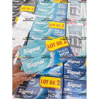 (Air ✈️ đủ bill mới 2024) KEM ĐÁNH RĂNG SIGNAL White Now - PHÁP