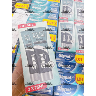 (Air ✈️ đủ bill mới 2024) KEM ĐÁNH RĂNG SIGNAL White Now - PHÁP