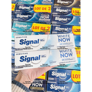 (Air ✈️ đủ bill mới 2024) KEM ĐÁNH RĂNG SIGNAL White Now - PHÁP