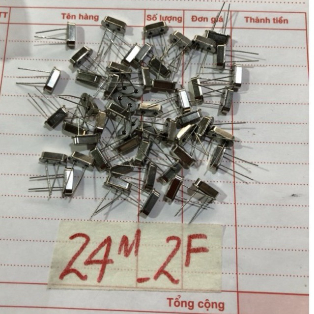 20 con thạch anh 24M 2 chân