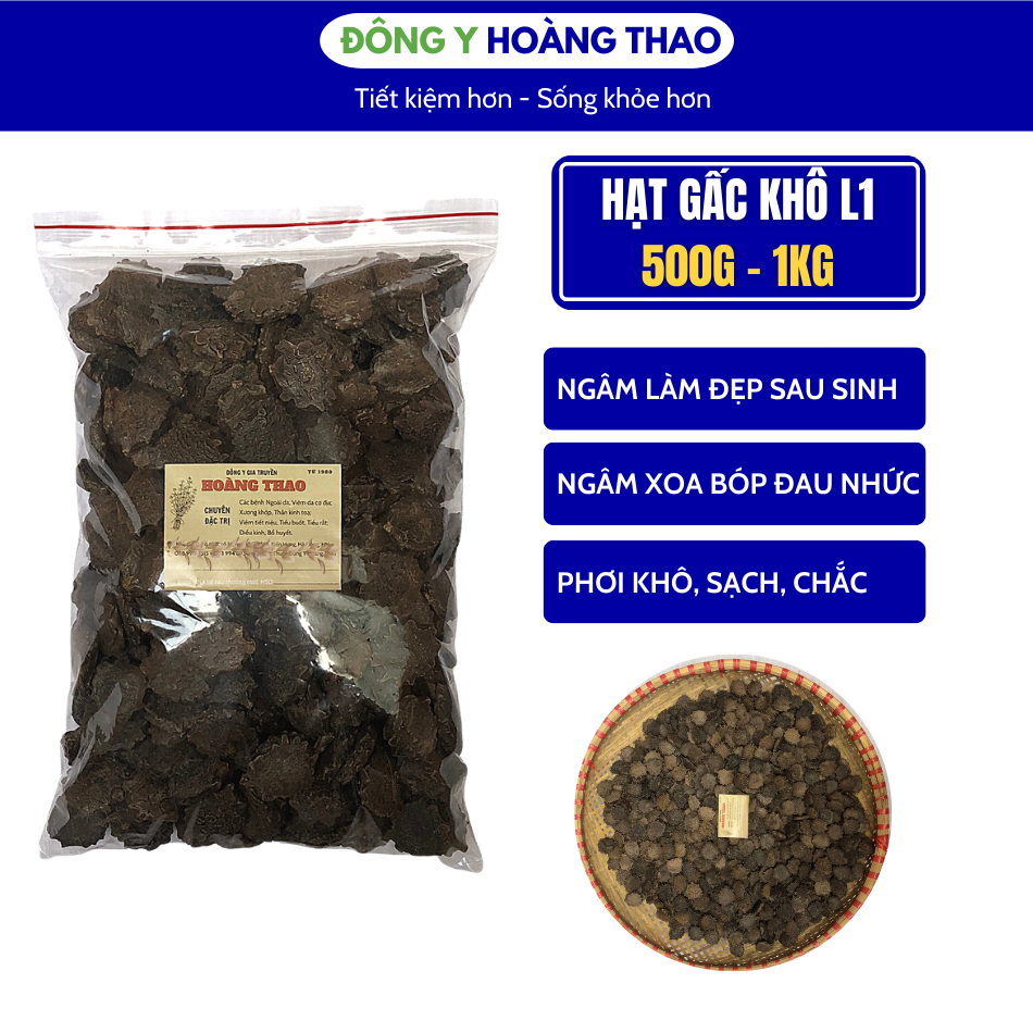 ✅Hạt Gấc Khô (Mộc miết tử) loại tốt cho phụ nữ sau sinh, đau nhức xương khớp - có video
