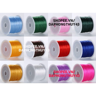 Dây thun xỏ vòng 60m co giãn cước xỏ vòng tay phong thuỷ