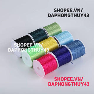 Dây thun xỏ vòng 60m co giãn cước xỏ vòng tay phong thuỷ