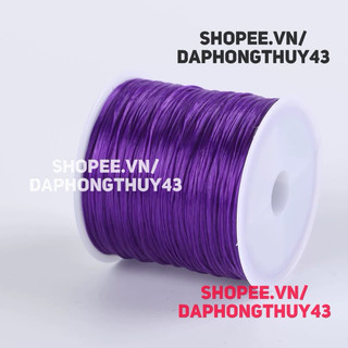 Dây thun xỏ vòng 60m co giãn cước xỏ vòng tay phong thuỷ