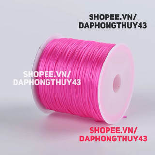 Dây thun xỏ vòng 60m co giãn cước xỏ vòng tay phong thuỷ