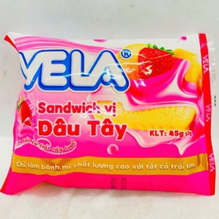 Bánh Sandwich Sữa Chua Tươi Vela 45g / Bánh mỳ Tươi / Bánh Mỳ