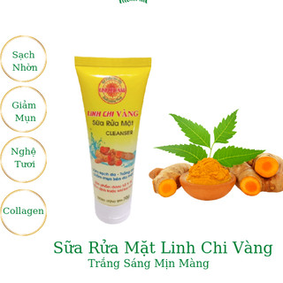 Sữa rửa mặt LINH CHI VÀNG nghệ