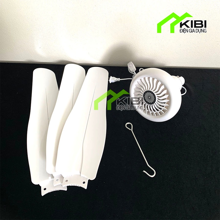 Quạt trần chung cư, quạt treo trần mini 3 cánh 1050