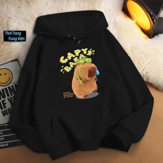  Áo Hoodie Nỉ Thời Trang Thu Đông Hình Capy Bara Chảy Nước Mũi Đáng Yêu Hot Trend Dành Cho Bé  M 166  