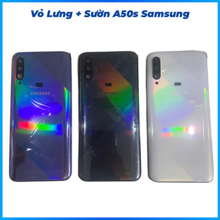 Vỏ lưng + viền samsung A50s,kèm kính camera ,khay sim