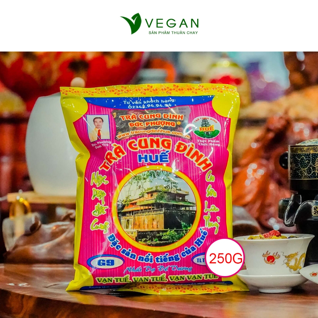 Trà cung đình huế G9 gói 250g - trà Đức Phượng