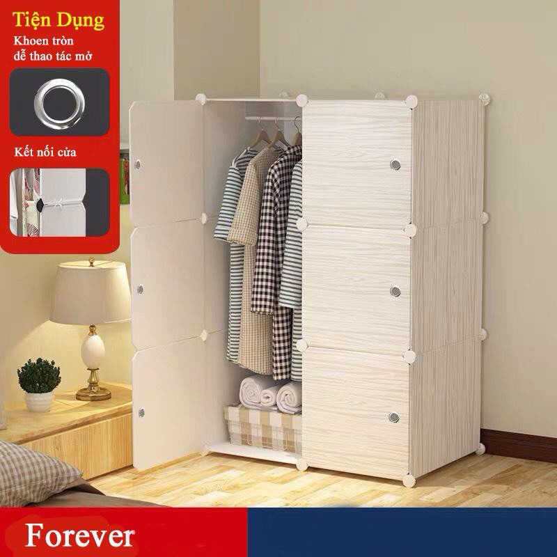 [XẢ KHO] TỦ NHỰA LẮP GHÉP ĐA NĂNG ĐỂ ĐỒ 6 Ô SÂU 47 (chọn hình theo phân loại) - Bảo hành 1 năm