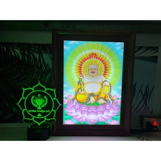 Tranh Điện Phật Di Lặc Led Siêu Sáng