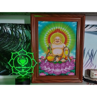 Tranh Điện Phật Di Lặc Led Siêu Sáng