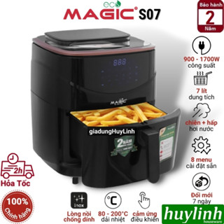 Nồi chiên - hấp hơi nước Magic ECO S07 - Dung tích 7 lít