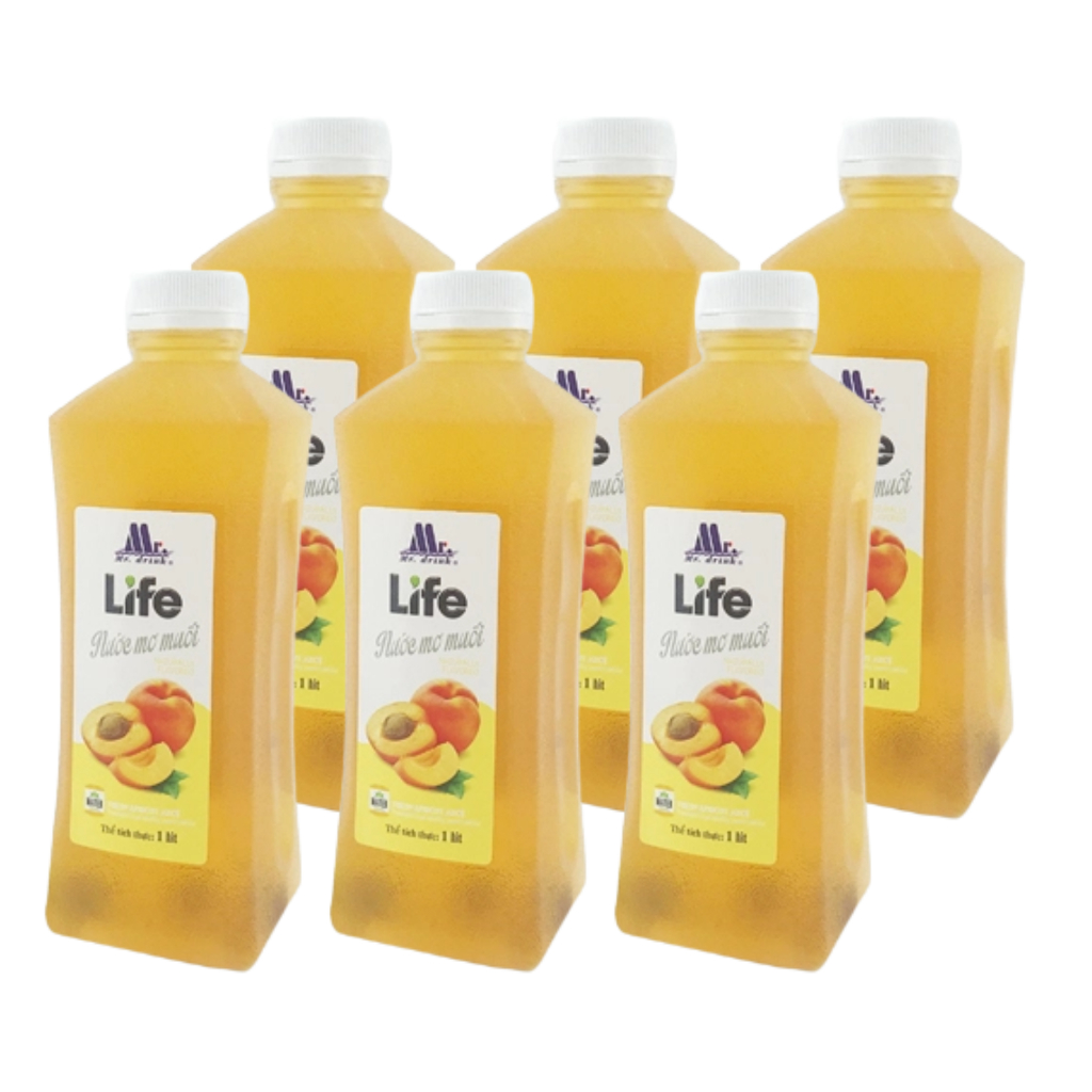 Nước ép mơ muối MR.DRINK chai 1 lít
