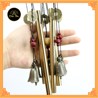 chuông gió phong thủy kim loại hợp mệnh kim, 8 thanh, 10 thanh - shop Diệu Tâm