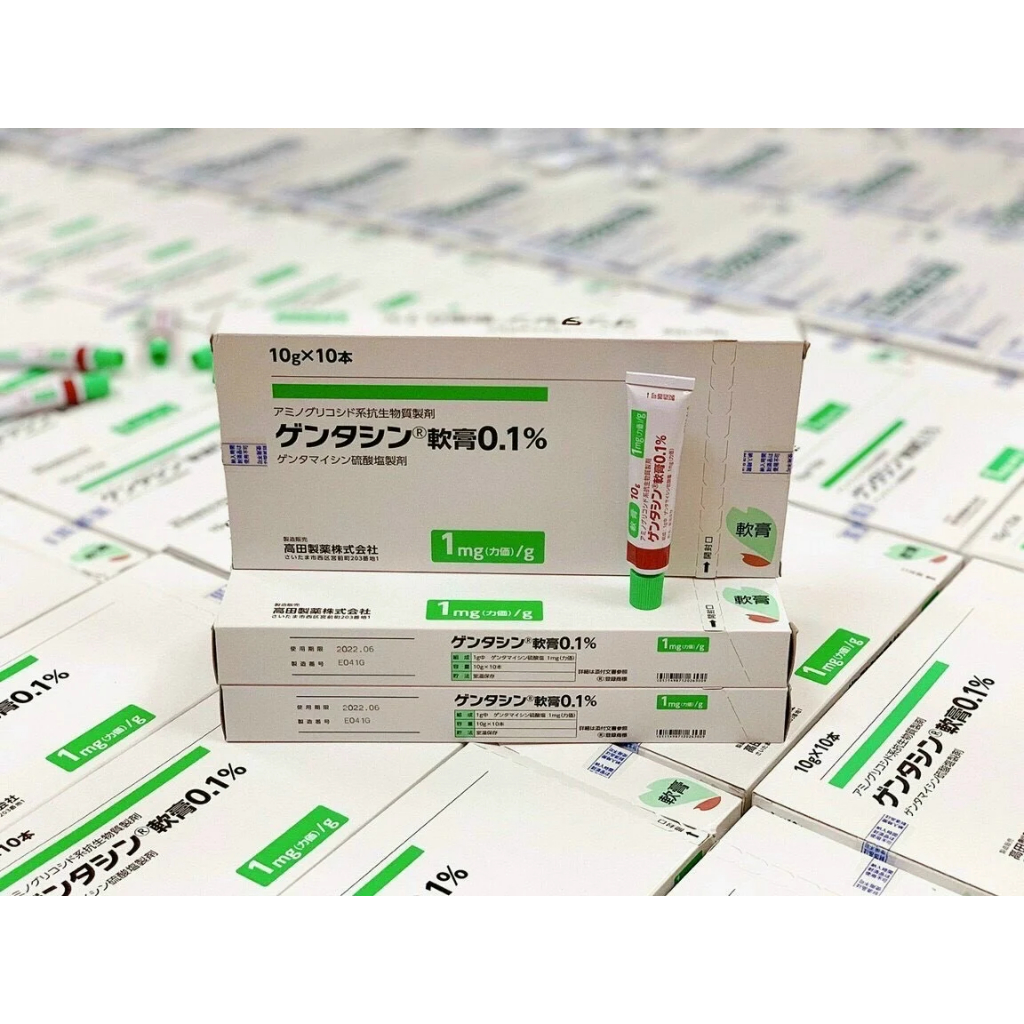 Kem Sẹo Gentacin Nhật Bản Tuýp 10g
