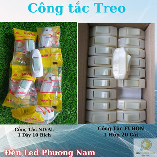 [COMBO 2] Công Tắc Treo ON/OFF, Công Tắc Ngang nhựa ABS chất lượng cao